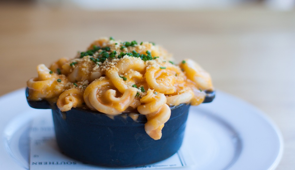 Mac & Cheese in The Bird Southern Table and Bar in Marina Bay Sands.